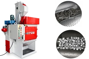 Top-Rated Q324 Tumble Shot Blasting Machine For Foundry And Manufacturing Ind...
